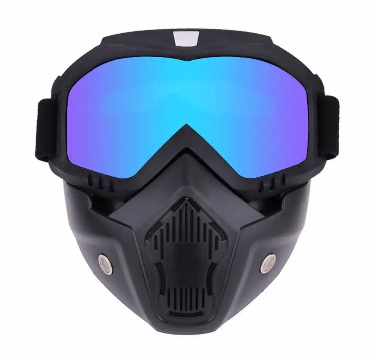 Motorcycle Helmet Mask, Windproof Motorcycle Riding Goggles, UV Protection Bike Mask Motorcycle Helmet Mask, Windproof Motorcycle Riding Goggles, UV Protection Bike Mask